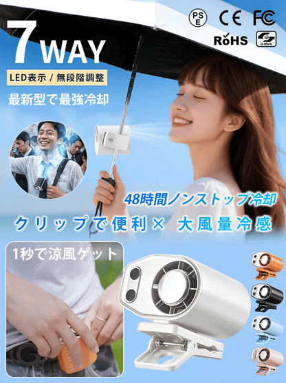 半導体冷却クリップファン